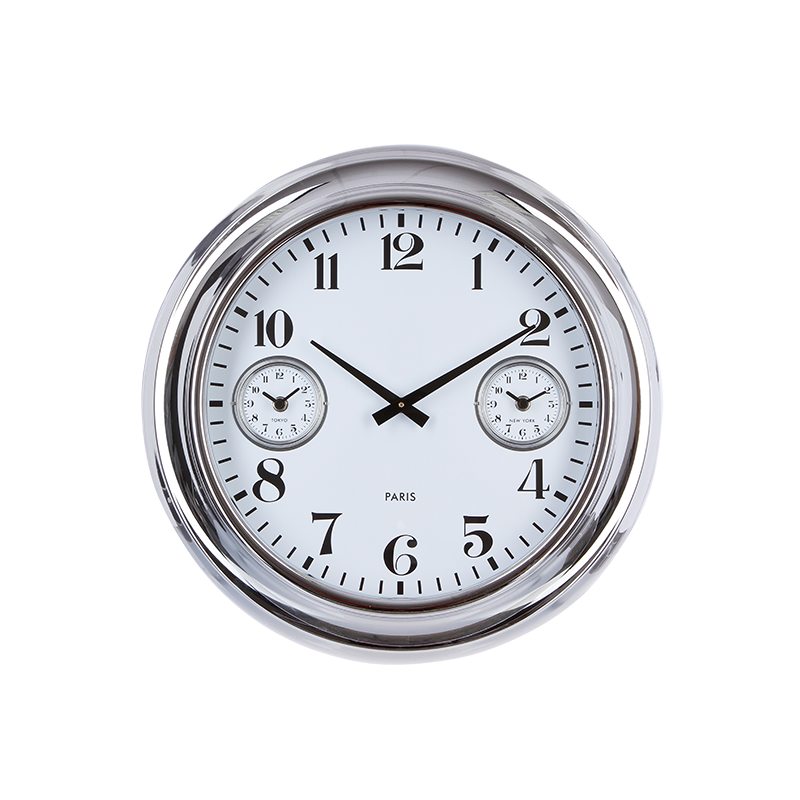 Horloge COLE coloris argent