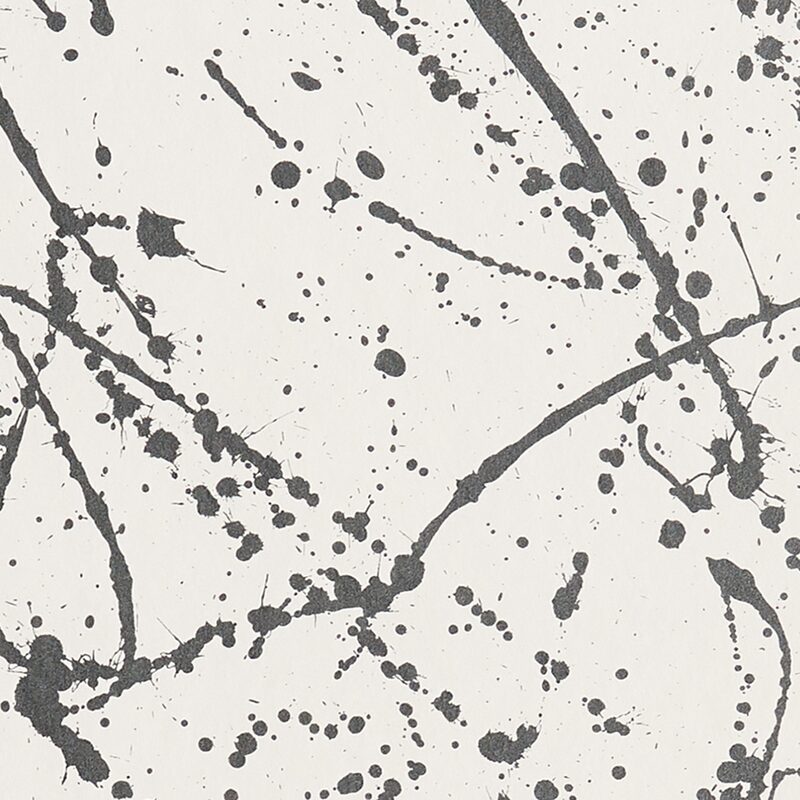 Papier peint intissé SPLATTER BY KELLY HOPPEN coloris blanc