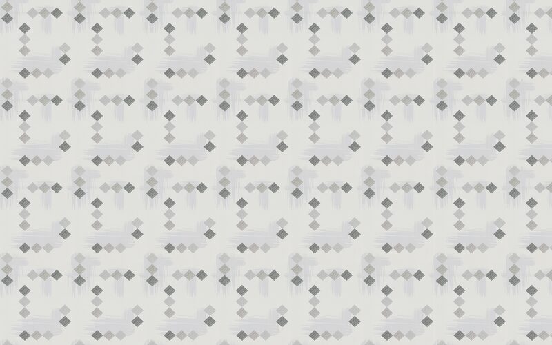 Papier peint vinyle MADISON SQUARE coloris blanc