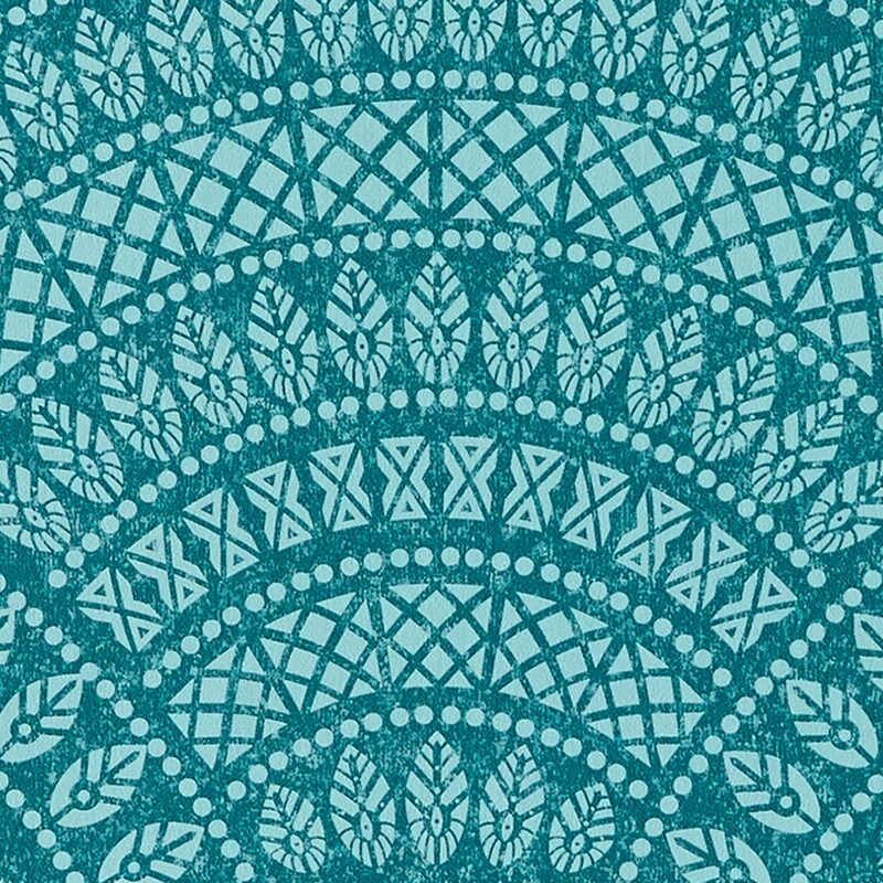 Papier peint intissé TEAYO coloris vert acapulco