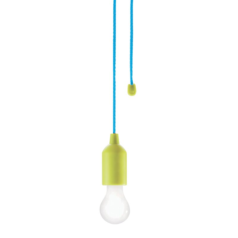 Objet lumineux PULL coloris vert anis 9 x 9 cm