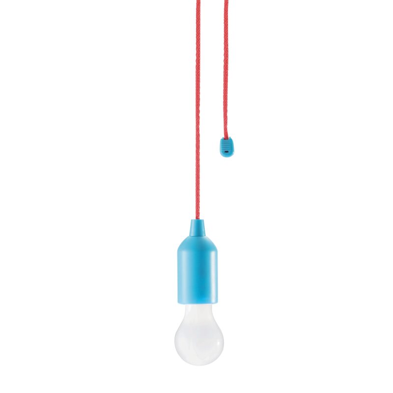 Objet lumineux PULL coloris bleu 9 x 9 cm