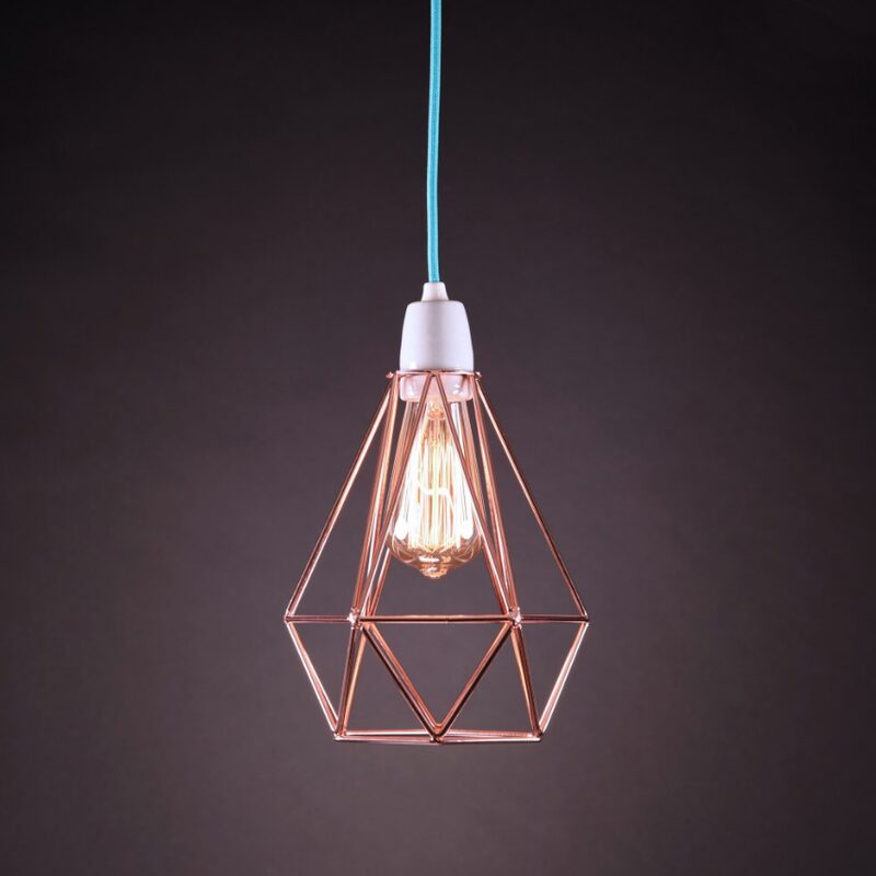 Lampe à poser DIAMOND coloris bronze 28 x 18 cm
