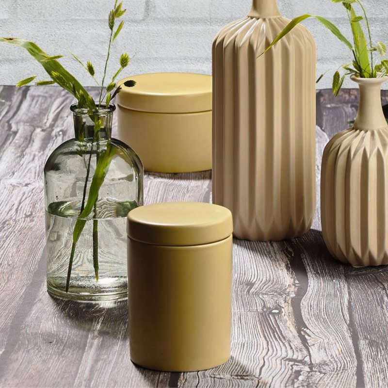 Pot OSSIAN coloris jaune tendre