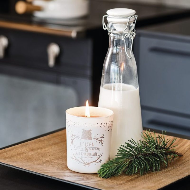 Bougie parfumée EPICEA Epicea & lait chaud miel