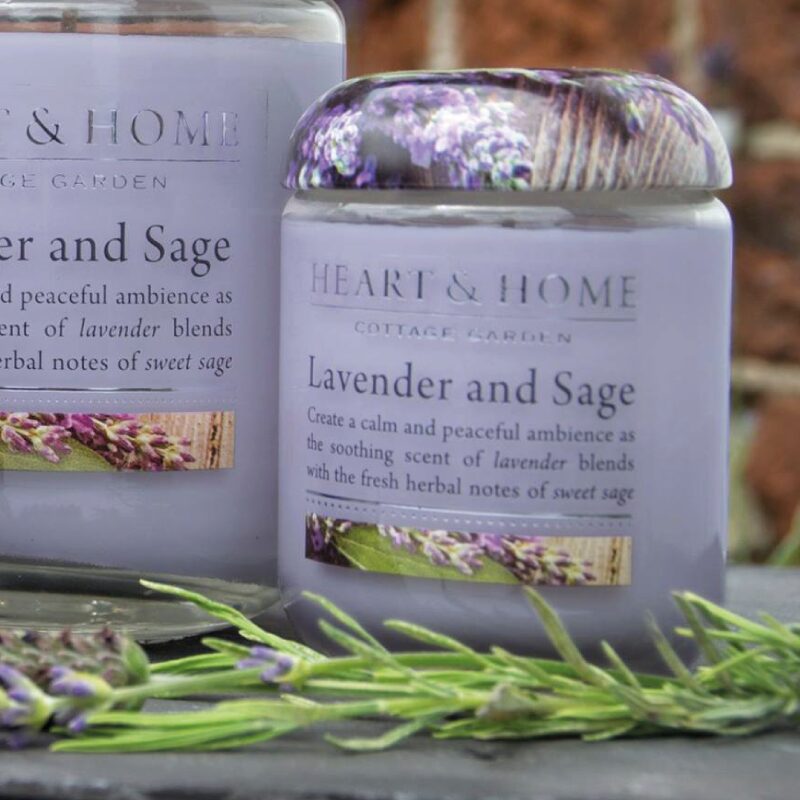 Bougie parfumée LAVANDE ET SAUGE