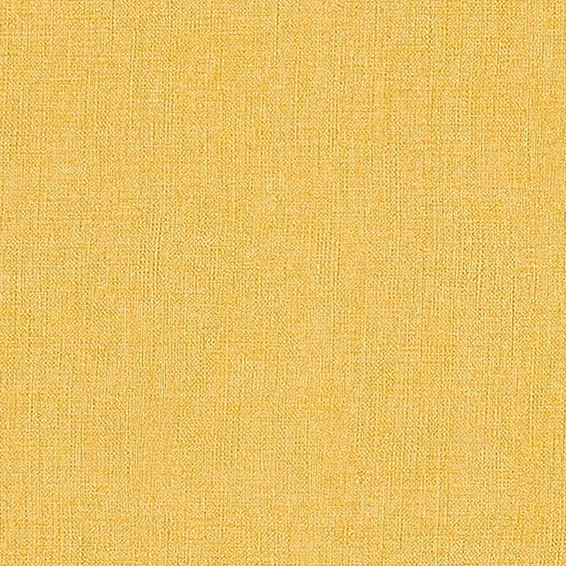 Papier peint intissé BENSIMON TOILE coloris jaune moutarde