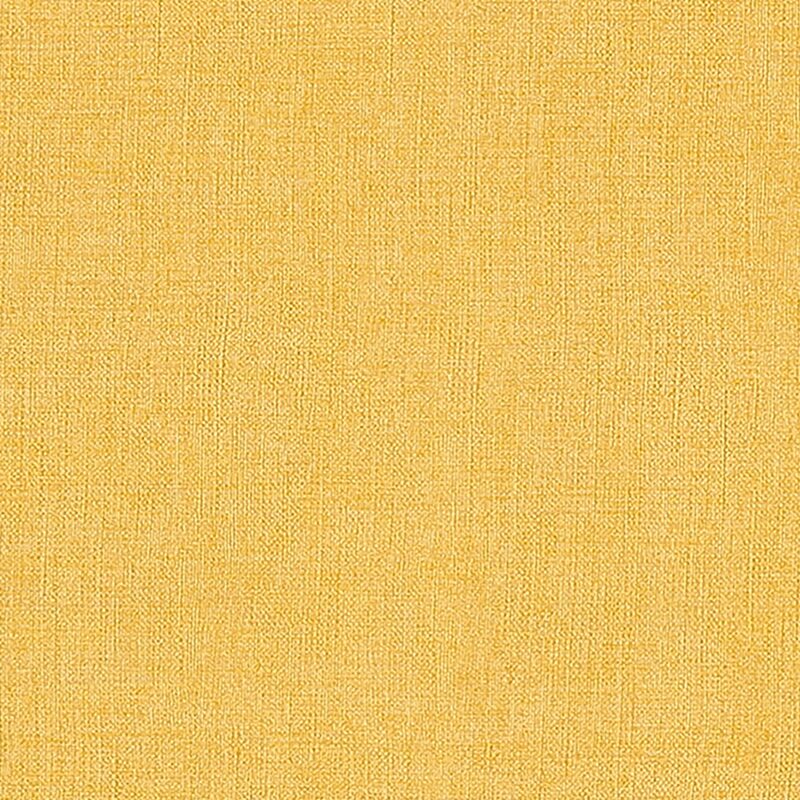 Papier peint intissé BENSIMON TOILE coloris jaune moutarde
