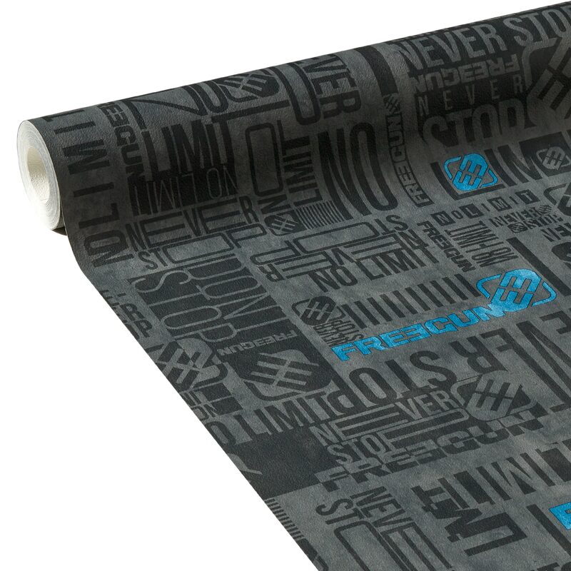 Papier peint FREE GUN NO LIMIT coloris gris anthracite