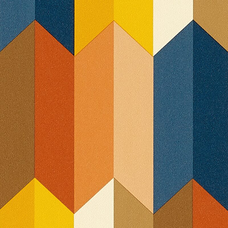 Papier peint intissé BENSIMON ISOA coloris multicolore