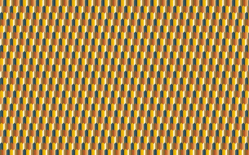 Papier peint intissé BENSIMON ISOA coloris multicolore