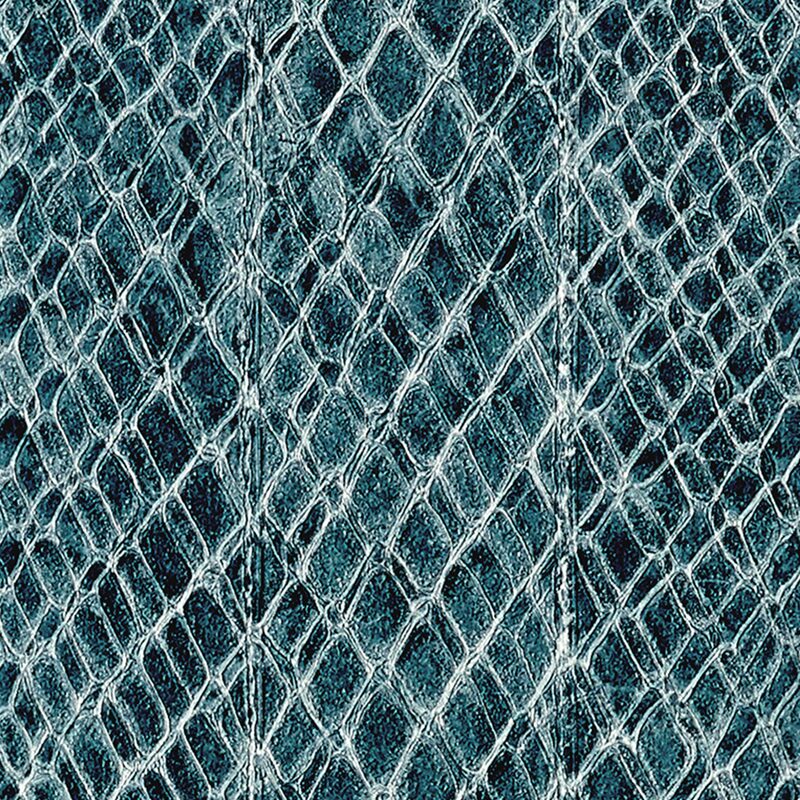 Papier peint intissé SNAKE SKIN coloris bleu marine