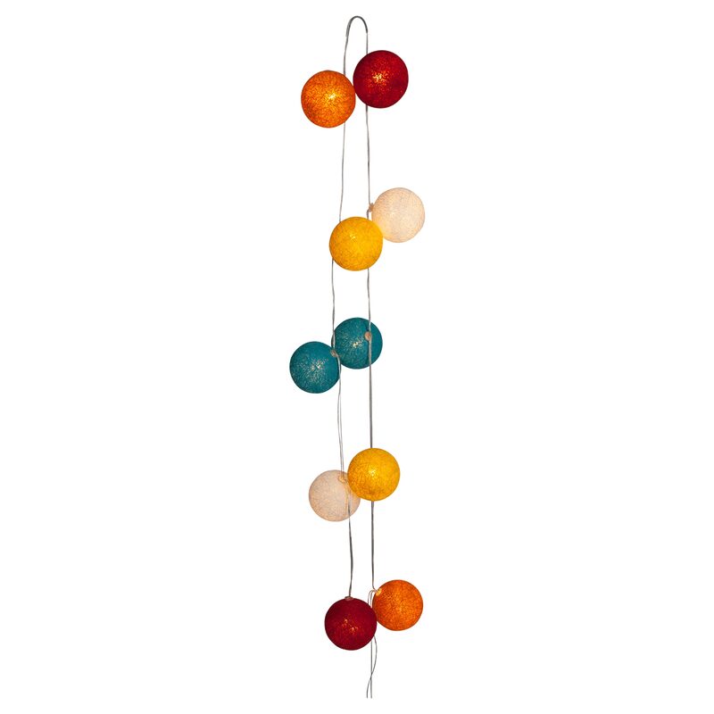Guirlande lumineuse boule KIMY coloris multicolore