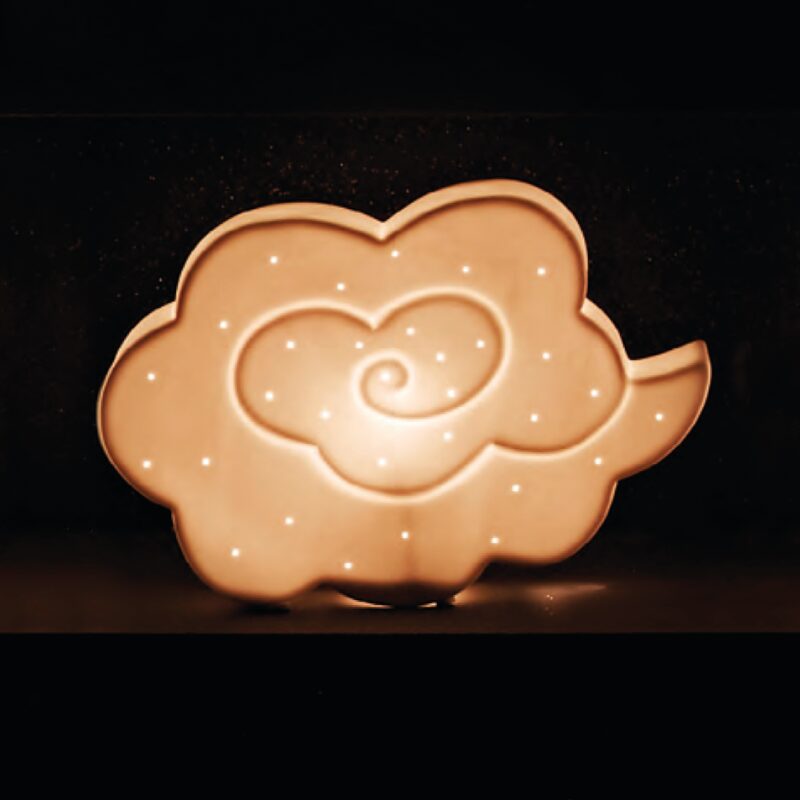 Lampe à poser NUAGE coloris blanc 21 x 30,5 cm