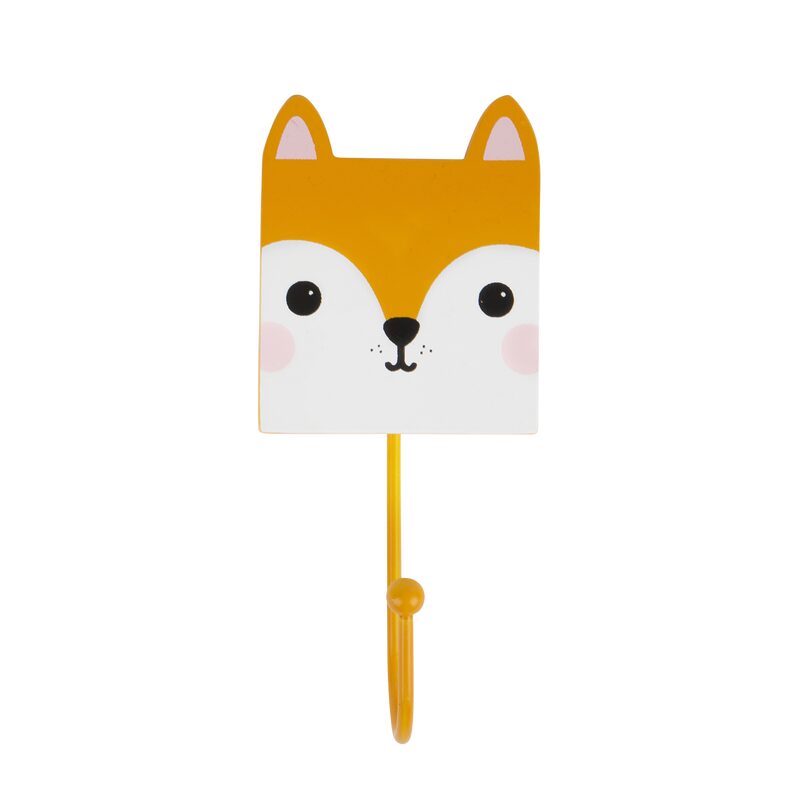 Patère HIRO FOX coloris orange