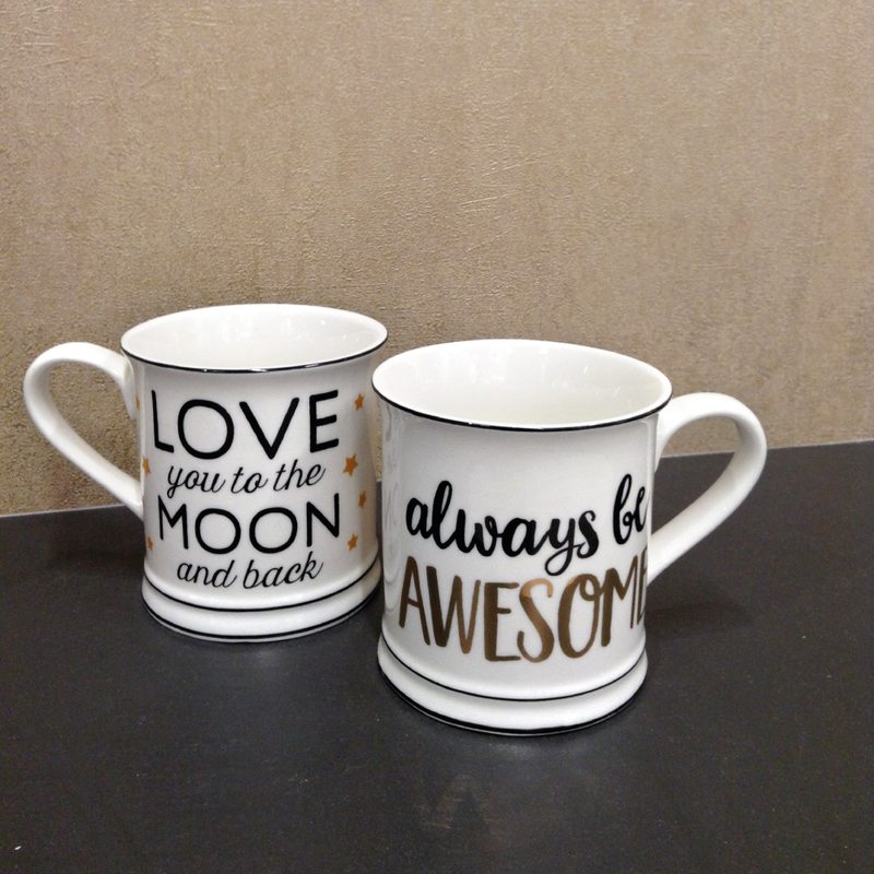 Mug ALWAYS BE AWESOME coloris blanc