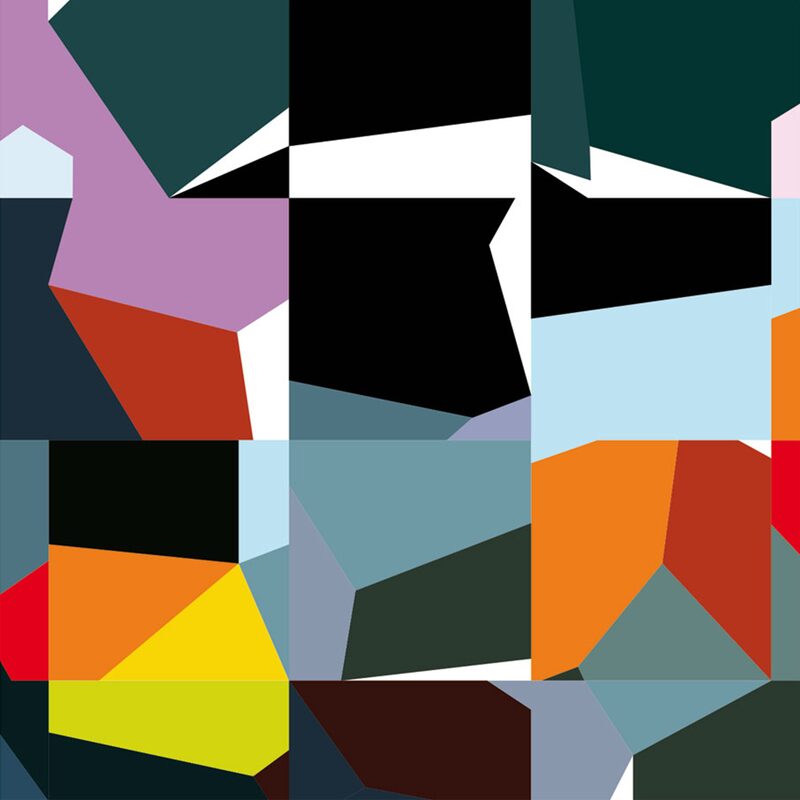 Tableau CLIFF coloris multicolore
