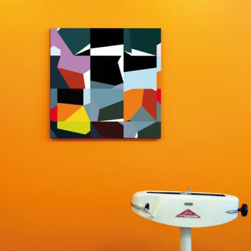 Tableau CLIFF coloris multicolore