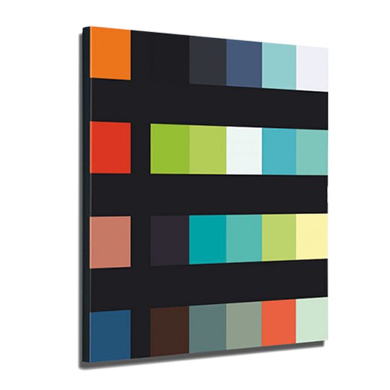 Tableau METROPOLIS coloris noir