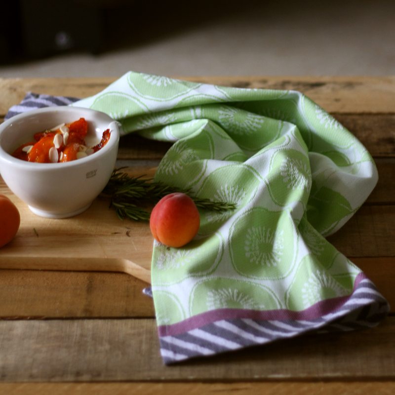 Torchon FRESH KIWI coloris vert 50 x 71 cm