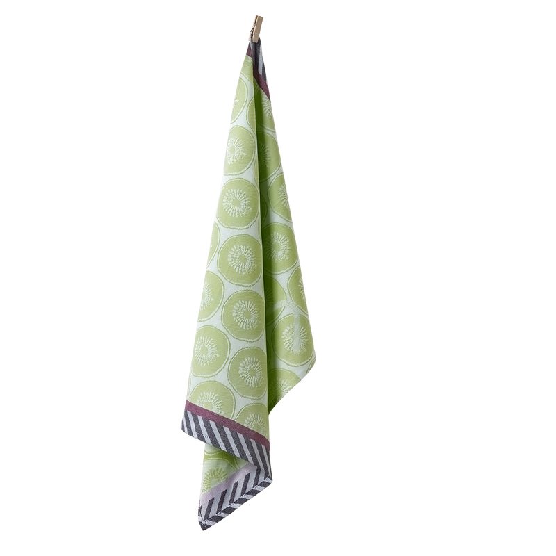 Torchon FRESH KIWI coloris vert 50 x 71 cm