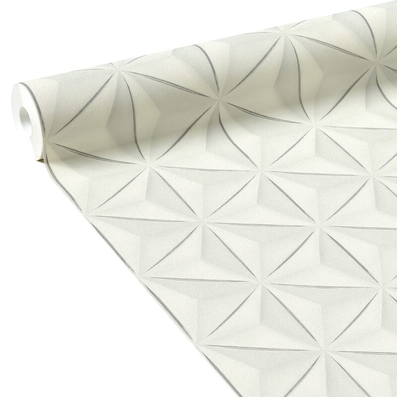 Papier peint intissé CULLINAN coloris blanc