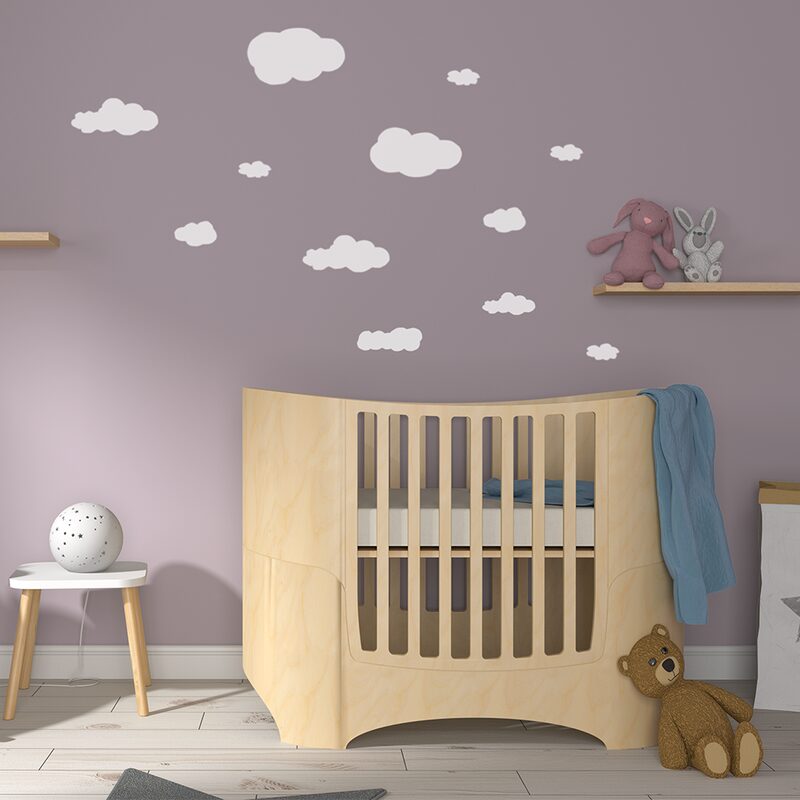 Sticker NIMBUS coloris blanc