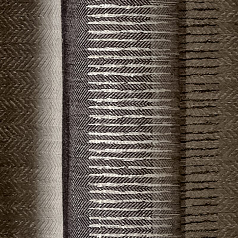 Rideau PONDICHERY coloris gris 140 x 260 cm