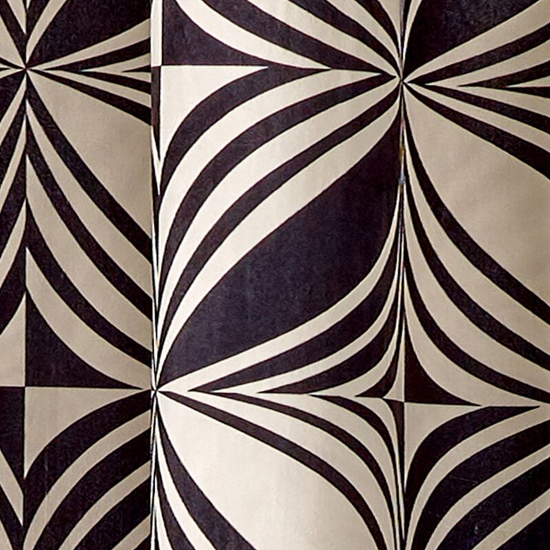 Rideau MAXENCE coloris noir 140 x 260 cm