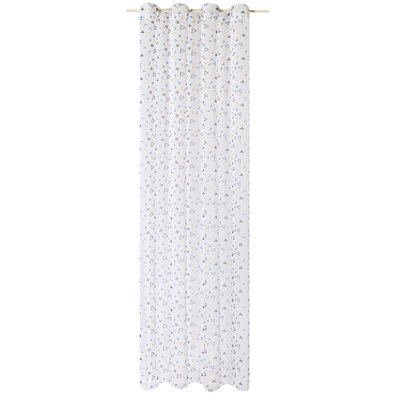Voilage KAINE coloris blanc 140 x 260 cm