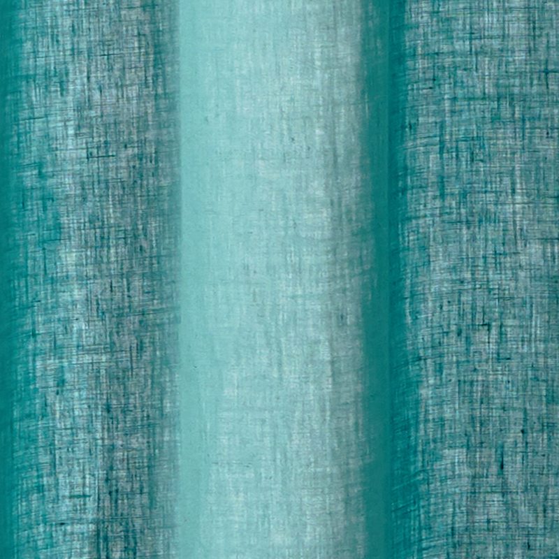 Rideau Lin LEINNEN coloris bleu clair 140 x 250 cm