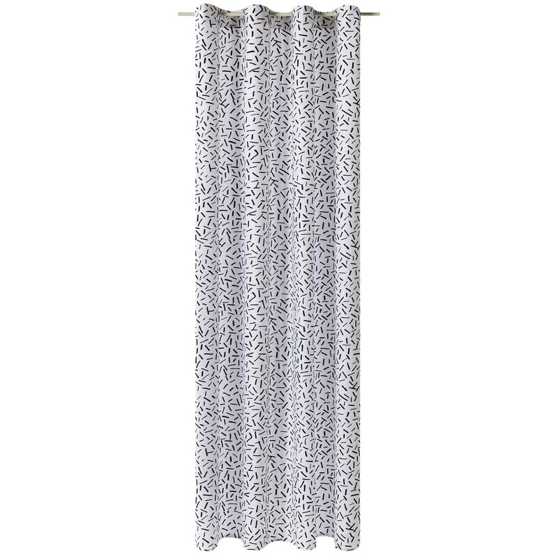 Rideau COCO coloris blanc 140 x 240 cm