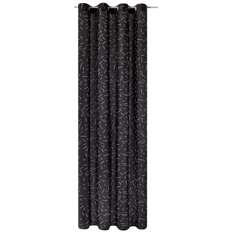 Rideau SOHO coloris noir 140 x 240 cm