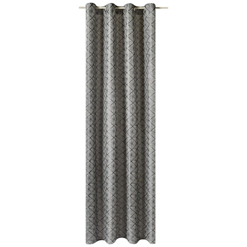 Rideau AMAGA coloris gris 140 x 240 cm
