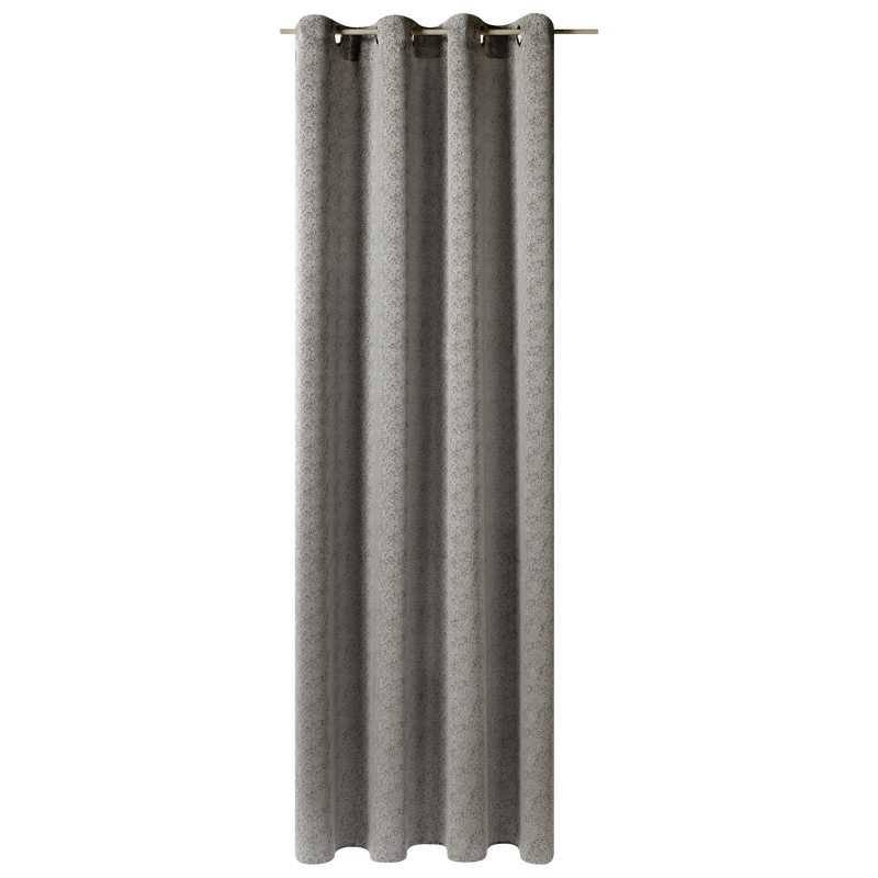 Rideau ANDREW coloris Gris clair 135 x 240 cm