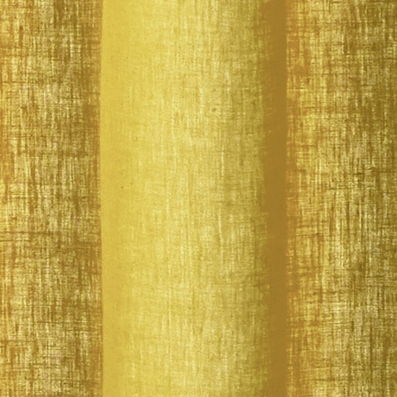 Rideau Lin LEINNEN coloris jaune moutarde 140 x 250 cm