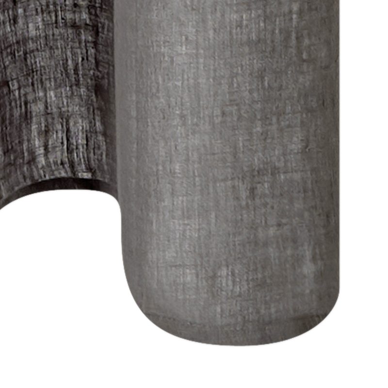 Rideau Lin LEINNEN coloris gris 140 x 250 cm