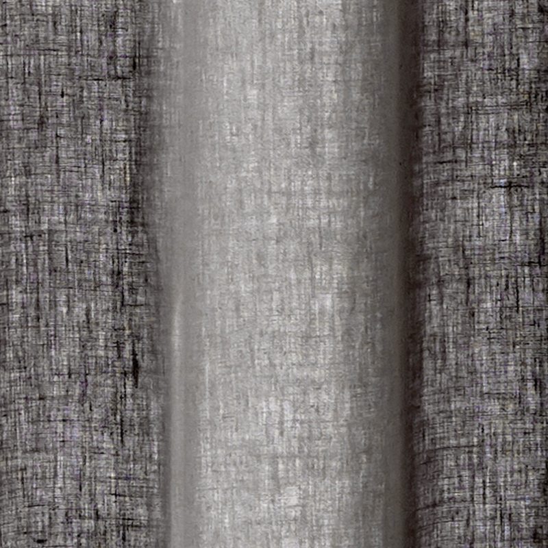 Rideau Lin LEINNEN coloris gris 140 x 250 cm