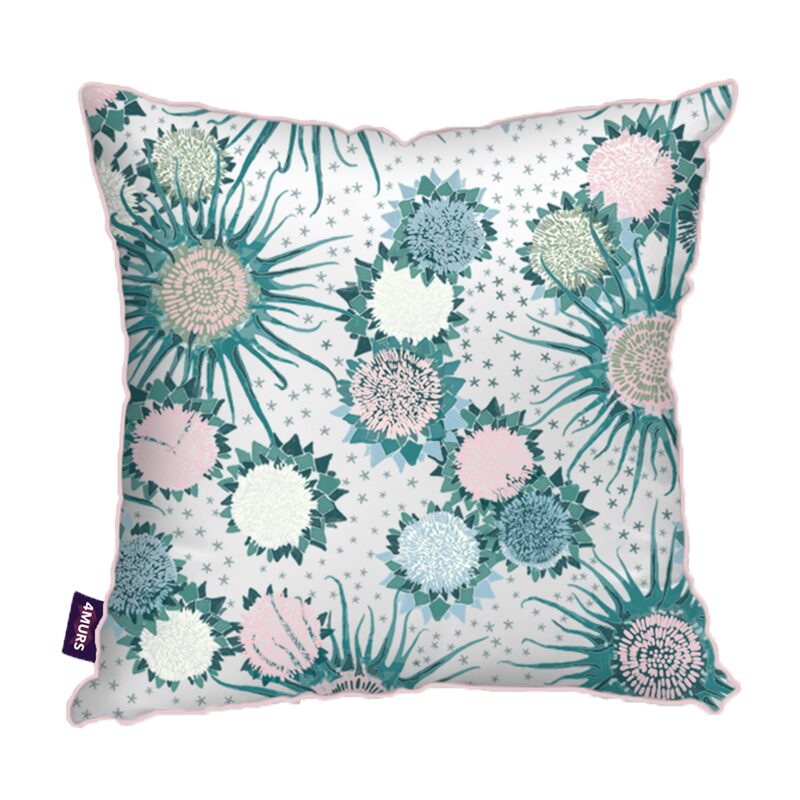 Coussin ANATOLIE coloris vert 45 x 45 cm