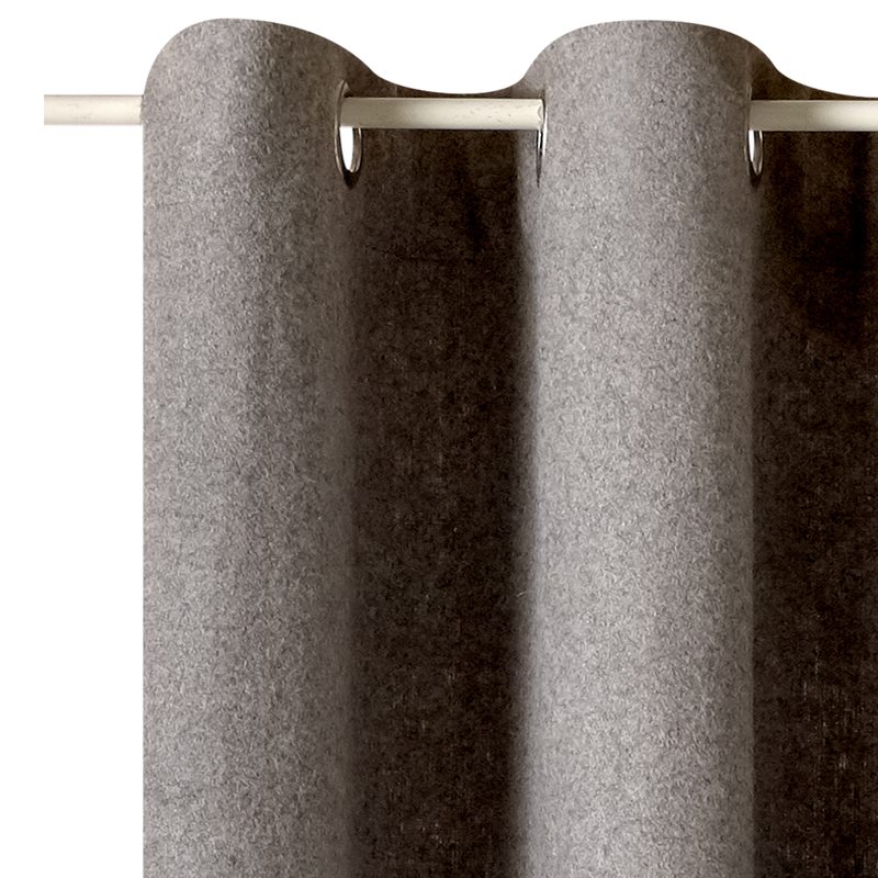 Rideau LAKA coloris gris 140 x 260 cm