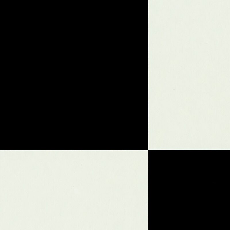 Papier peint intissé TABLEAU BLANC DAMIER coloris noir