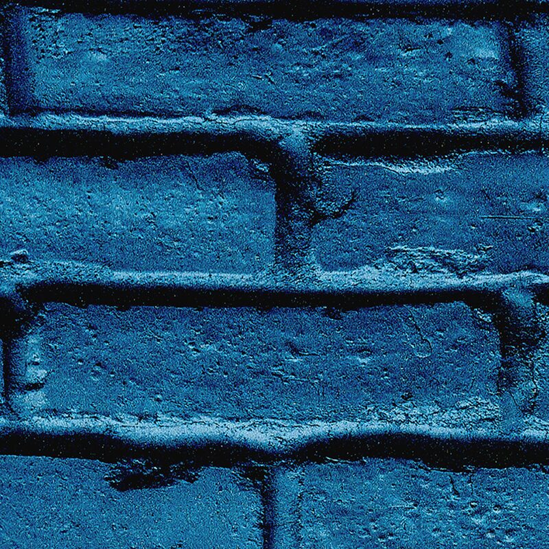 Papier peint intissé JEFFERSON coloris bleu gris
