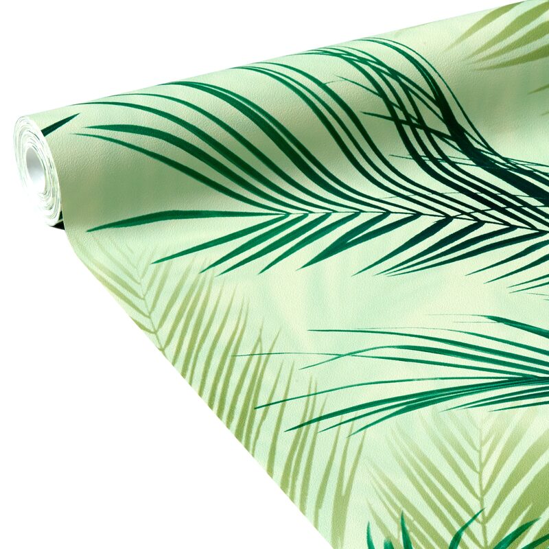 Papier peint intissé NAYA coloris vert d'eau