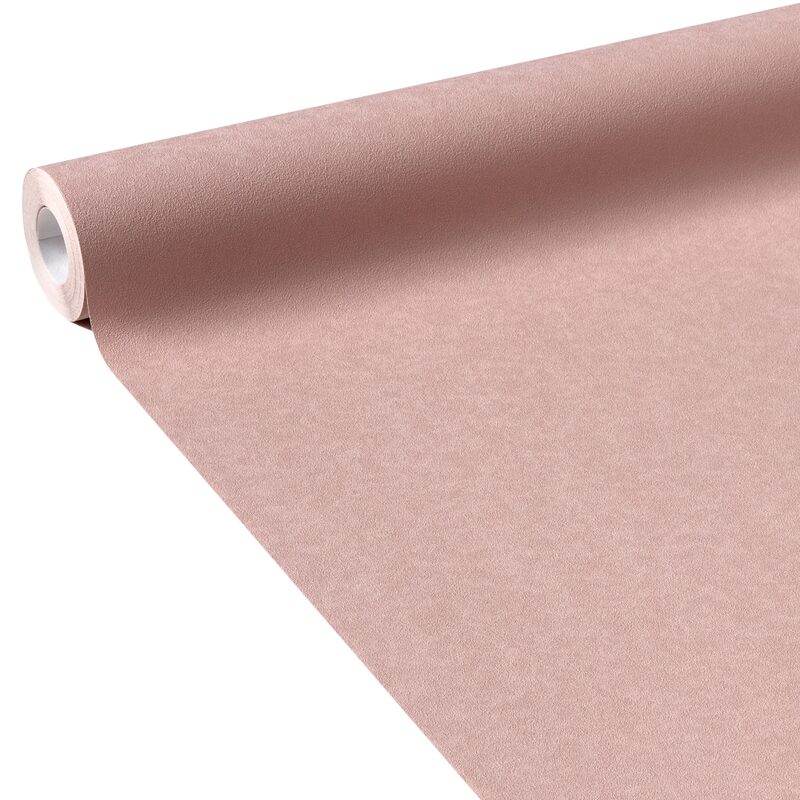 Papier peint intissé NEW INFINITY coloris rose guimauve