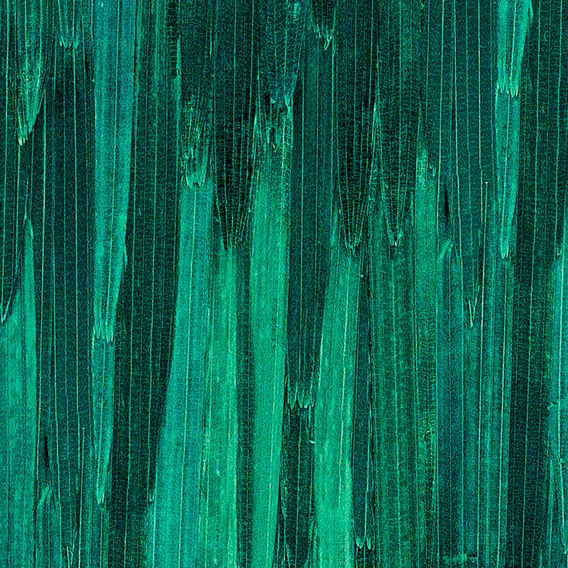 Papier peint intissé WINONA coloris vert émeraude