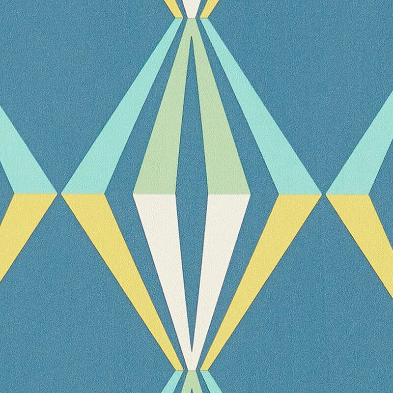 Papier peint intissé ARYA coloris bleu marin