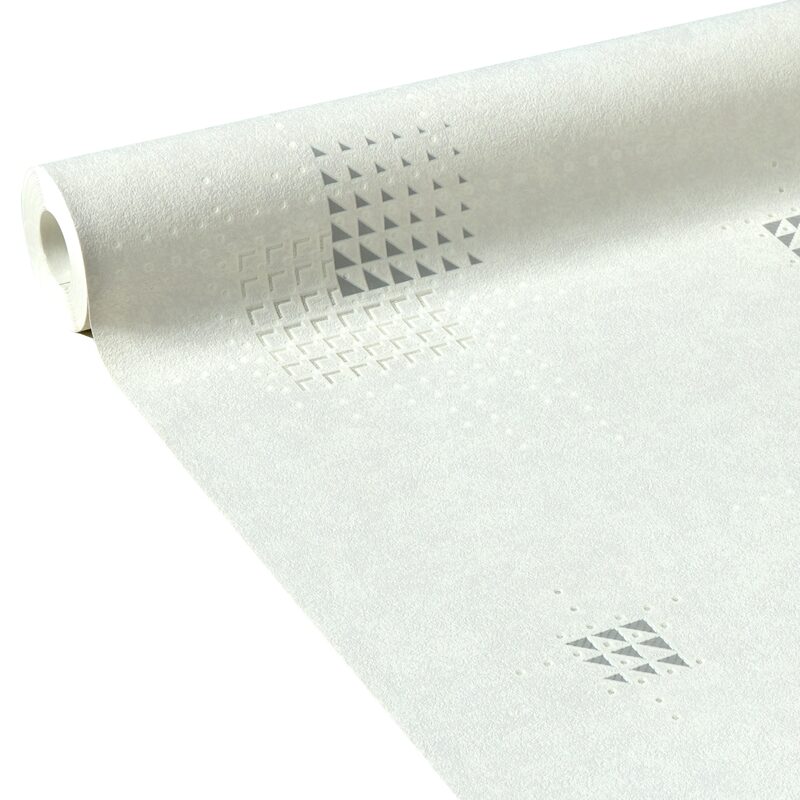 Papier peint intissé MAGIC LIGHT coloris blanc