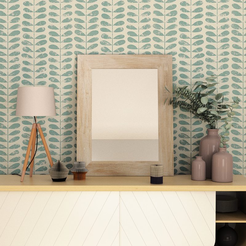 Miroir en bois SALOMÉ 72 x 92 cm