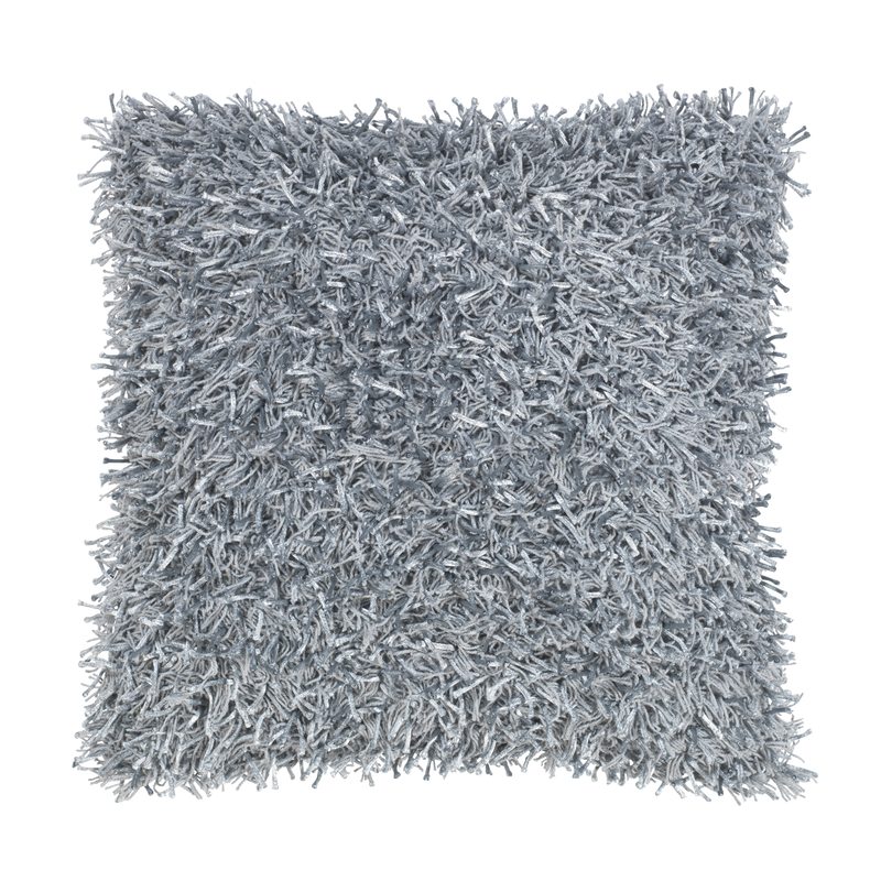 Coussin OTTAWA coloris gris bleu 45 x 45 cm