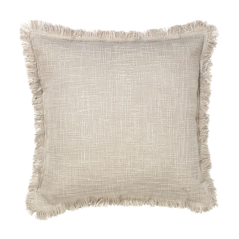 Coussin SOFIE coloris sable 45 x 45 cm